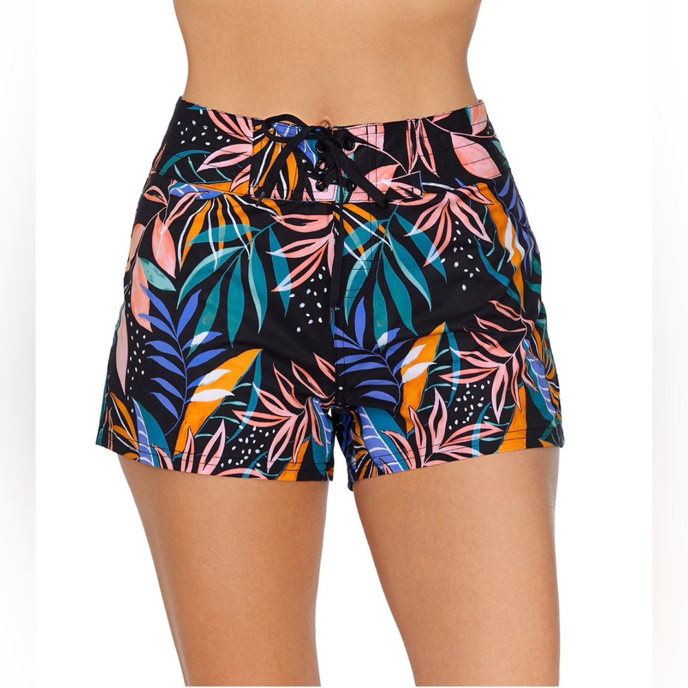 NWT Island Escape Plus Size Tropical Boardshorts